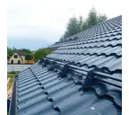 Металлочерепица Металл-Профиль Монтекристо-M 0,5 VikingMP® E RAL 8019 Серо-коричневый