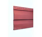 Акриловый сайдинг Tecos Ardennes Акрил Корабельный брус (Бордо), 3,66м