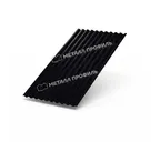 Профлист Металл Профиль C21 0.5 PURMAN® RAL 9005 Черный темный B