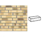 Кирпич клинкерный Muhr 35 KS Creme nuanciert Kohle Spezial рустик, 290х90х52 мм