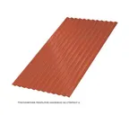 Профлист Металл Профиль МП18 0.5 NormanMP RAL 8004 Коричневая медь B