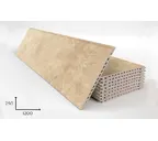 Керамогранитная плита FAVEKER GA16 для НФС, Urban Beige, 1200*250*18 мм