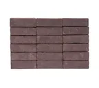 Кирпич облицовочный ENGELS Aubergine, 210х100х65 мм