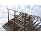 Ограждение кровельное со снегозадержателем на фальц GL 0,9х3 RAL 5005