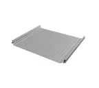 Фальцевая кровля Кликфальц Pro Gofr Grand Line 0,45 Drap RAL 7004 Сигнальный Серый