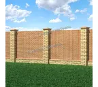 Профлист Металл Профиль C8 0.5 ECOSTEEL® Кирпич A