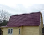 Металлочерепица Металл-Профиль Ламонтерра XL 0,45 Полиэстер RAL 3005 Красное вино