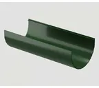 Желоб водосточный 3 м STANDARD, зелёный