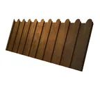 Профнастил фигурный Профлист-Металл C8 0.45 Print Premium Golden wood