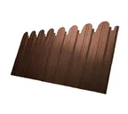 Профлист фигурный Grand Line C10A 0.45 Print Elite Choco wood