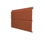 Софит ЭкоБрус с перфорацией 0,345 Grand Line 0,5 PurLite Мatt RAL 8004 терракота