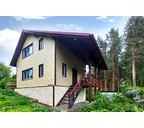 Виниловый сайдинг двухслойный Grand Line Natural-Брус Tundra Ясень 3.00