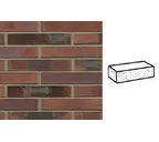Кирпич клинкерный Muhr 04KS Rotbraun-bunt Kohle Spezial рустик, 240х90х40 мм