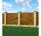 Профлист Металл Профиль C8 0.5 CLOUDY® Anticato, Терракота A