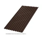 Профлист Металл Профиль C21 0.5 VALORI Brown, Коричневый A