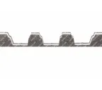 Уплотнитель Н75 обратный 30х0,75 (шт)