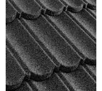 Композитная черепица Метротайл (Metrotile) серия MetroBond, цвет серый, 1330х410 мм