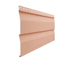 Виниловый сайдинг Docke Корабельный брус D4.5DL STANDARD персик 3000х232