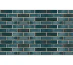 Кирпич клинкерный пустотелый ABC 8954 Hamburg schwarz-blau-bunt-geflammt Kohlebrand гладкий, 240х115х71 мм