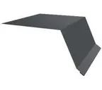 Планка капельник 135х50 0,5 Velur RAL 7016 антрацитово-серый