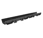 Лоток водоотводный VS LINE DN100.14.07, SB 6,5/21 - пластиковый (1101)