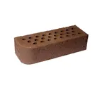Кирпич облицовочный радиусный Terca Terra риф, 250х85х65 мм