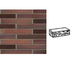 Кирпич клинкерный Muhr 04 EG Rotbraun-bunt Edelglanz готик, 290х90х40 мм