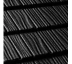 Композитная черепица Gerard Shake, 1250x371мм, dark silver