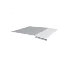 Планка стартовая БХ new 0,45 Drap TX RAL 9003 сигнальный белый (3м)
