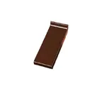 Клинкерный водоотлив Terca Dark brown глазурованный, 280*105*30 мм