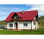 Металлочерепица Металл-Профиль Ламонтерра XL 0,45 Полиэстер RAL 3009 Красная окись