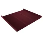 Фальцевая кровля Фальц двойной стоячий Line Grand Line 0,45 Полиэстер RAL 3005 Красное Вино
