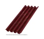 Профлист Металл Профиль Н75 0.7 Полиэстер RAL 3009 Красная окись B