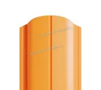Штакетник Металл Профиль ELLIPSE-O 0,45 Полиэстер RAL2004 Чистый оранжевый