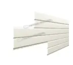 Металлический сайдинг Lбрус Металл-Профиль NormanMP RAL 9002 Серо-белый 15х240