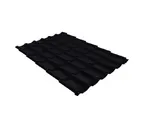 Металлочерепица Grand Line Modern 0,45 Drap ST RAL 9005 Черный
