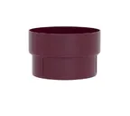 Муфта трубы соединительная ПВХ Grand Line бордо (RAL 3005)