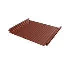 Фальцевая кровля Кликфальц Pro Gofr Grand Line 0,5 GreenCoat Pural BT, matt RR 29 Оксидно-Красный