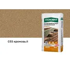 Цветной кладочный раствор ОСНОВИТ БРИКФОРМ МС11 кремовый 035, 25 кг