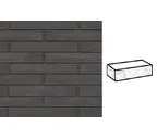 Кирпич клинкерный Muhr 20 Graphitschwarz рустик, 290х90х40 мм