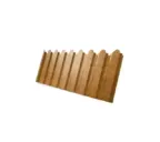 Профлист фигурный Grand Line C20В 0.45 Print Elite с пленкой Golden wood
