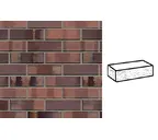 Кирпич клинкерный Muhr 04 S Rotbraun-bunt Spezial рустик, 240х55х71 мм