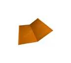 Планка ендовы нижней 300х300 0,45 PE с пленкой RAL 2004 оранжевый