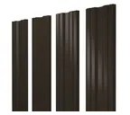 Штакетник Twin Grand Line 0,5 Satin RR 32 Темно-Коричневый