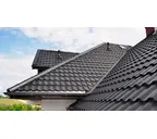 Металлочерепица Grand Line Kvinta plus 0,45 Drap RAL 7024 Мокрый асфальт | c 3D резом