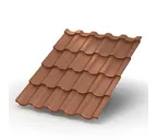 Металлочерепица Металл-Профиль Трамонтана-M 0,5 PURMAN® Argillite Медный металлик