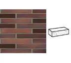 Кирпич клинкерный Muhr 04 EG Rotbraun-bunt Edelglanz рустик, 290х90х40 мм