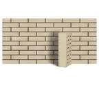 Кирпич клинкерный пустотелый ЛСР кремовый Ретро, M300, 250х85х65 мм
