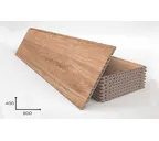 Керамогранитная плита FAVEKER GA16 для НФС, Ordesa Marron, 800*400*18 мм