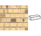 Кирпич клинкерный Muhr 35 KS Creme nuanciert Kohle Spezial рустик, 240х115х71 мм